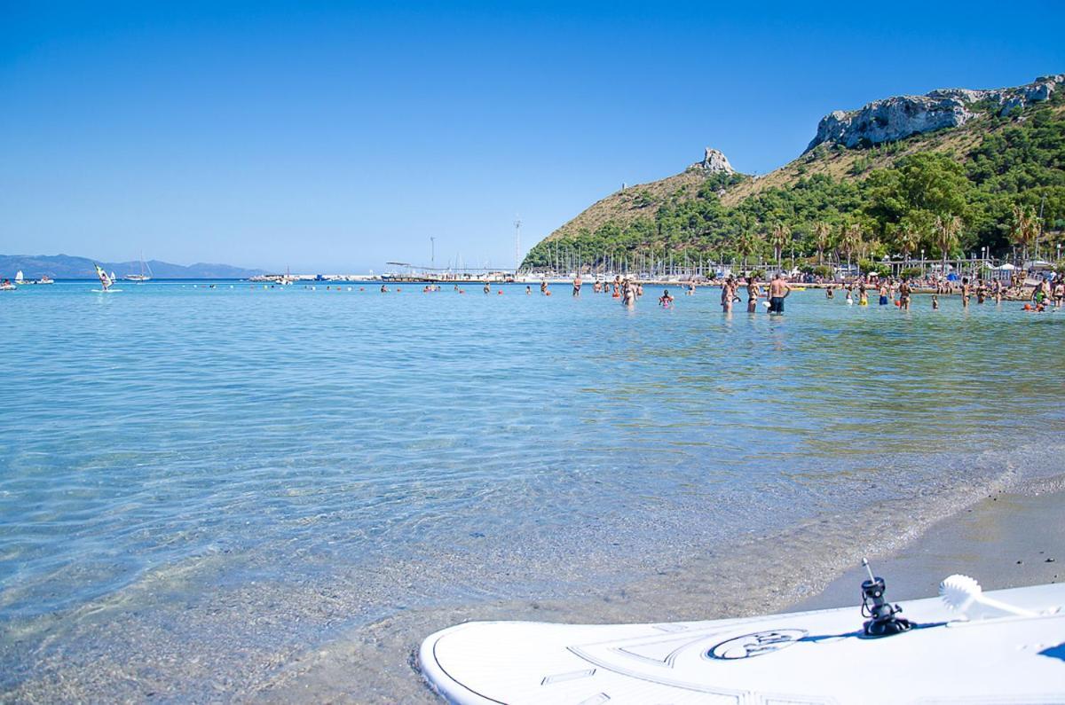 Appartamento Per 4 Persone Al Poetto Di Кальяри Экстерьер фото